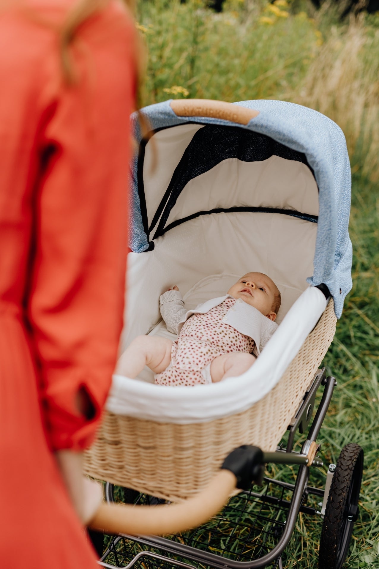 IDA Kinderwagen geflochten Siebenschläfer - von Naturkind