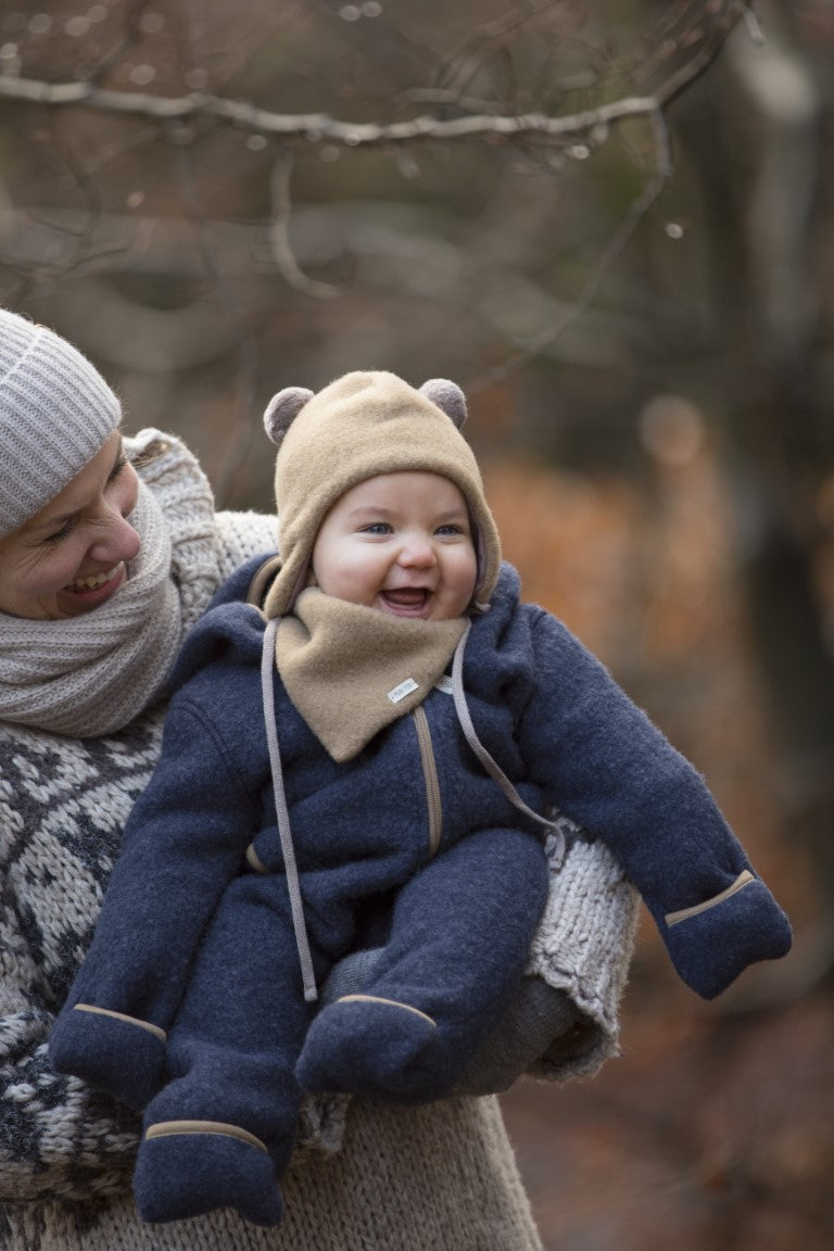 Wollfleece Overall seagras - von pure pure by bauer