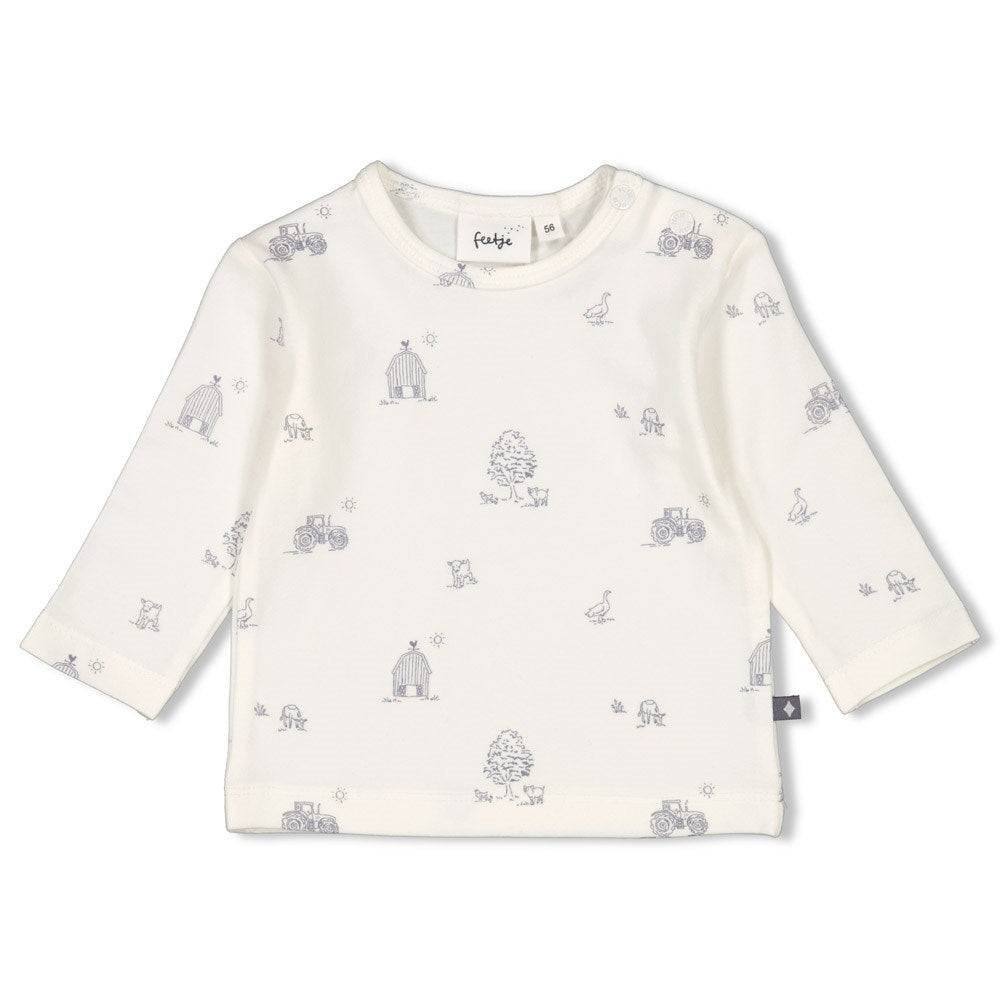 Longsleeve Farm Life - von feetje