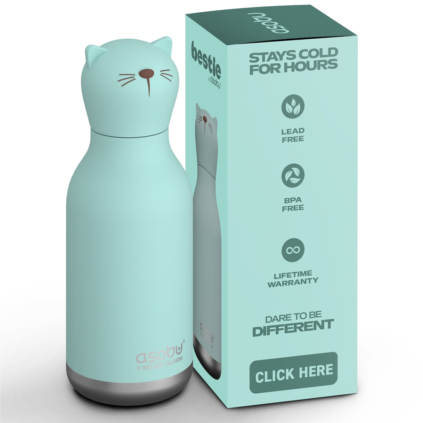Bestie Thermoflasche Katze