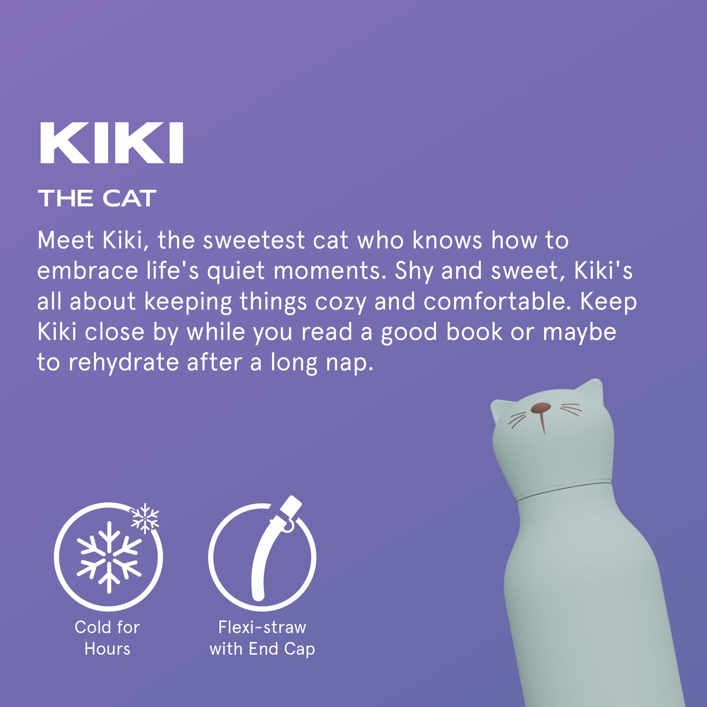 Bestie Thermoflasche Katze