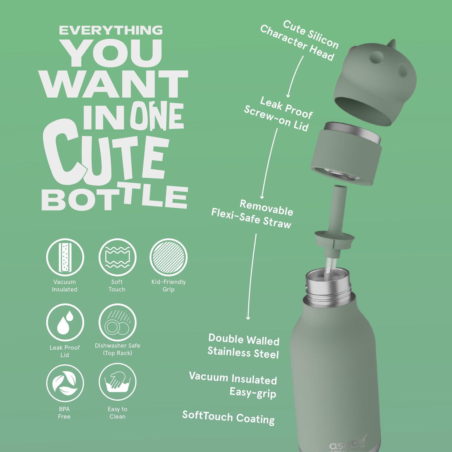 Bestie Thermoflasche Dino