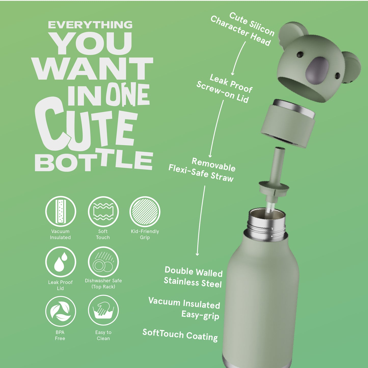 Bestie Thermoflasche Koala