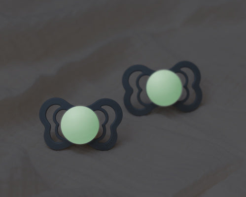 2er Set Couture Schnuller NIGHT Sage/Cloud - von BIBS