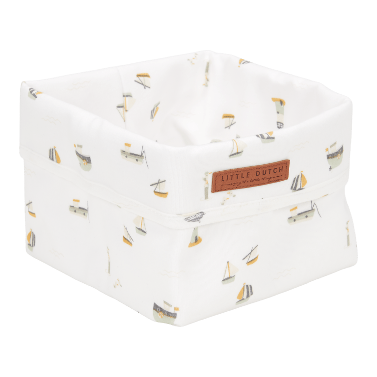 Pflegekörbchen klein Sailors Bay white - von little dutch