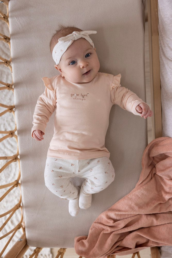 Langarmshirt Little Rosebud rosé - von feetje