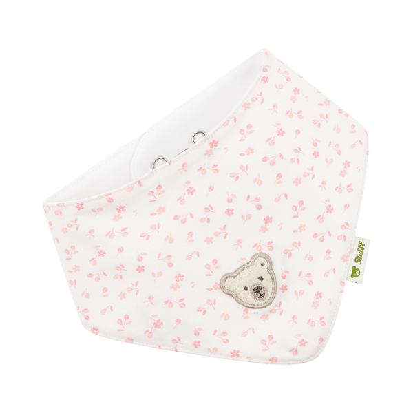 2er Set Halstuch rosa Blümchen - von Steiff