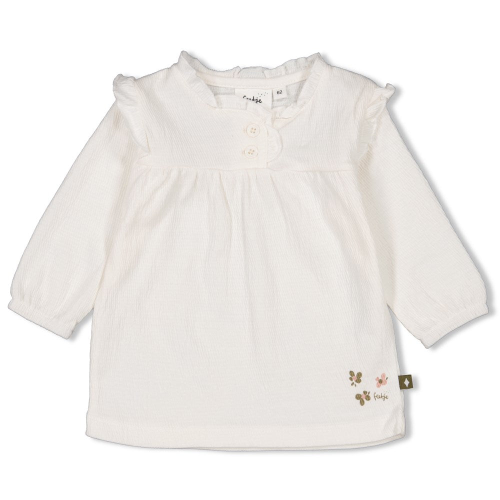Langarmshirt Harvest of Love offwhite - feetje