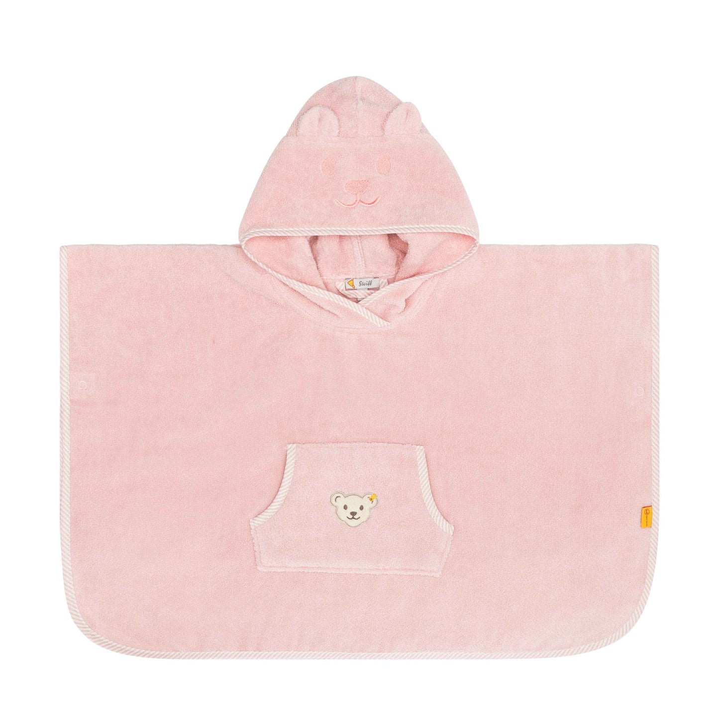 Bade Poncho rosa - von steiff
