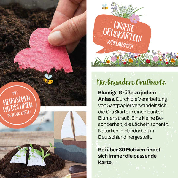 Grußkarte Willkommen kleines Baby