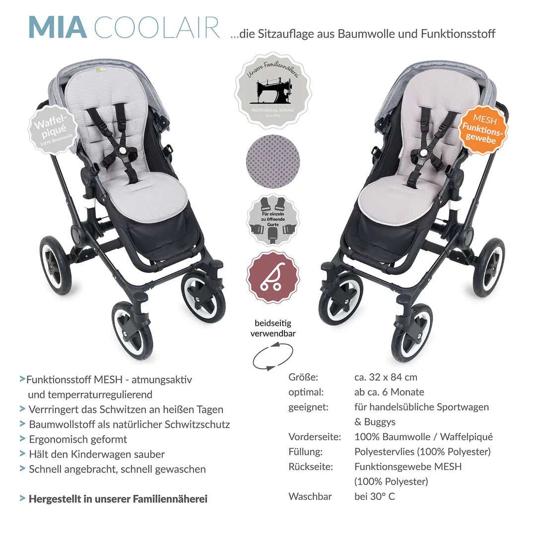 Mia Coolair Waffel Grey - priebes