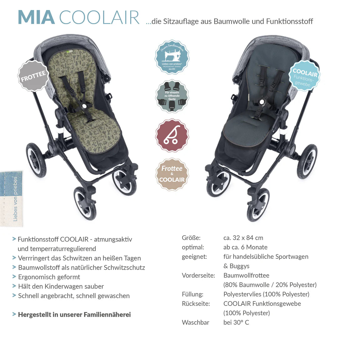 Mia Coolair Safari Olive - priebes