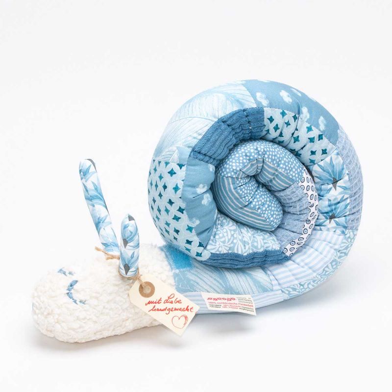 Tinéba Kuschelschnecke Stahlblau
