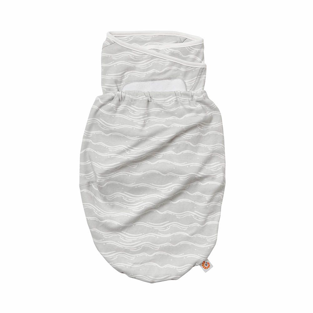 Puck-Mich-Sack Silver Waves - von ergobaby