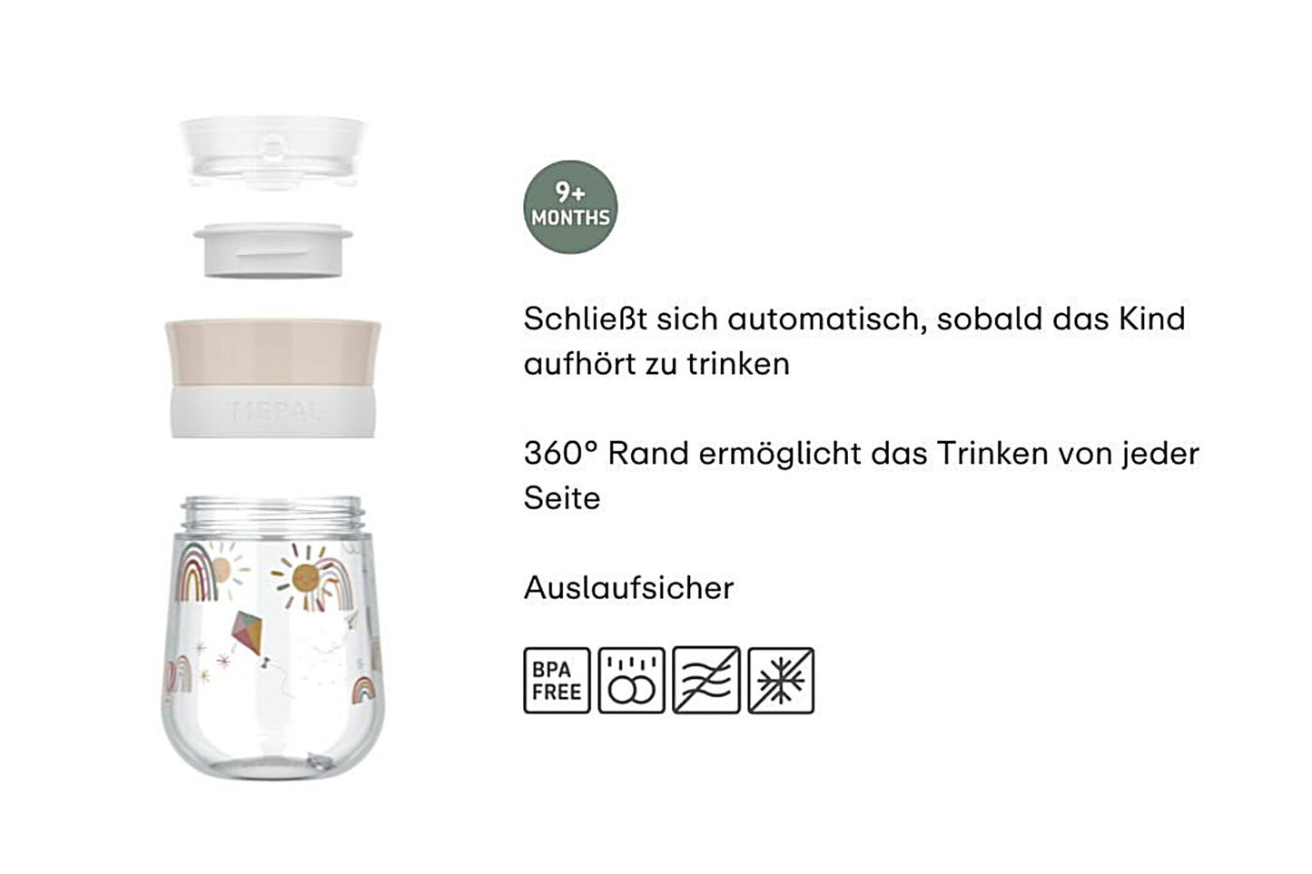 Trinklernbecher Fairy garden - von MEPAL