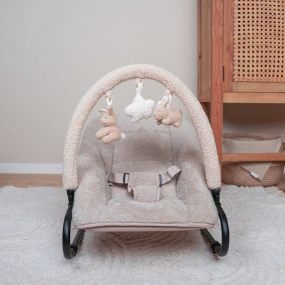 Babywippe Beige Bunny - little Dutch