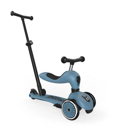 Highwaykick 1 Push & Go steel blue