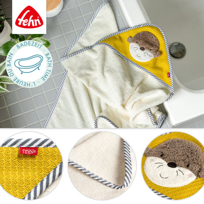 Kapuzenbadetuch Otter Theo