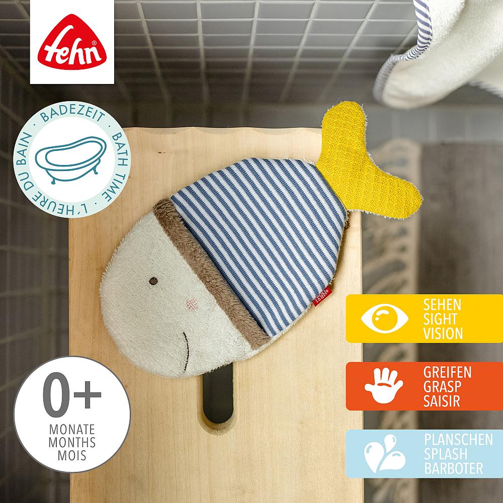 Waschhandschuh Fisch