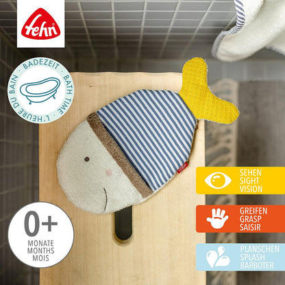 Waschhandschuh Fisch