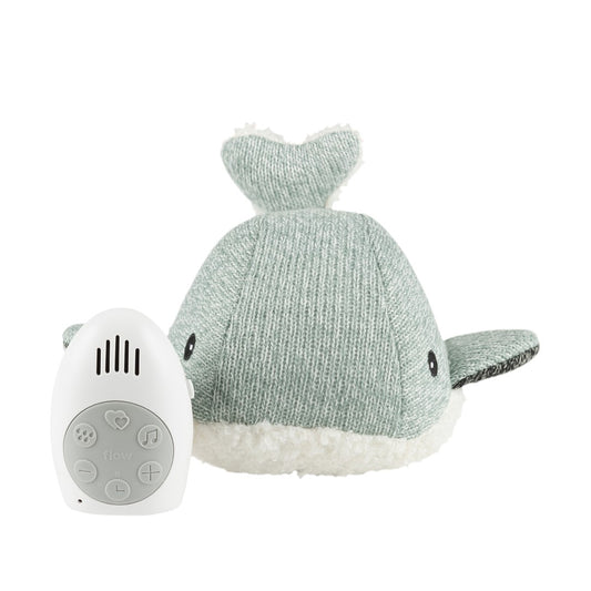 Schlaf Gut Softtoy Moby der Wal green - von flow