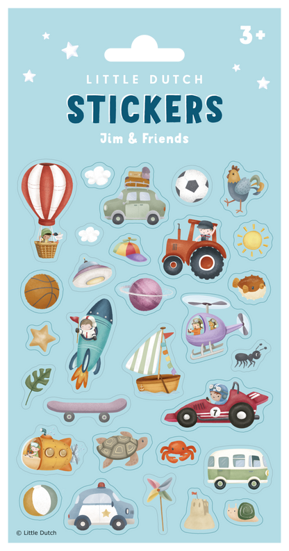 Sticker Jim & Friends - little dutch