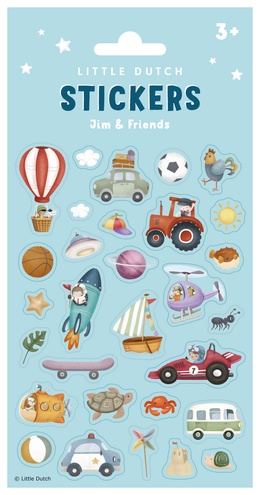 Sticker Jim & Friends - little dutch