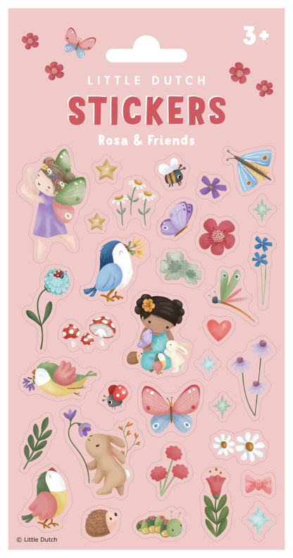 Sticker Rosa & Friends - little dutch
