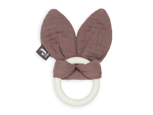 Beißring Silikon Bunny Chestnut - jollein