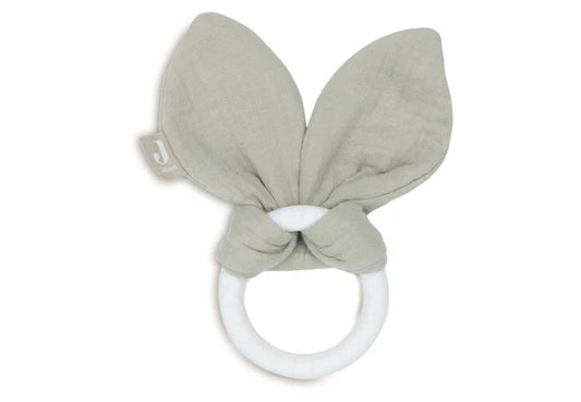 Beißring Silikon Bunny Olive - jollein