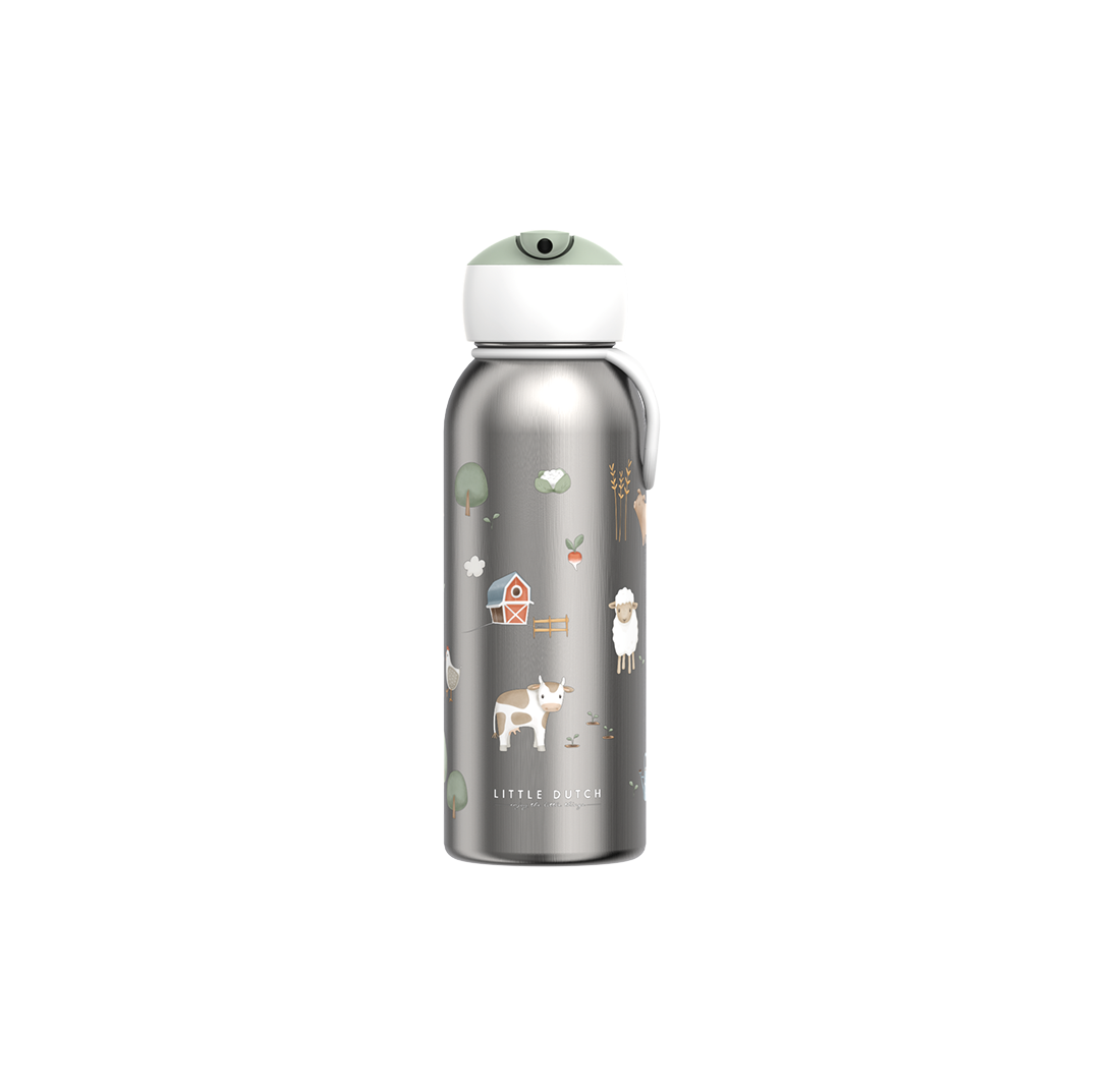 Thermoflasche Flip-Up - Little Farm - von MEPAL