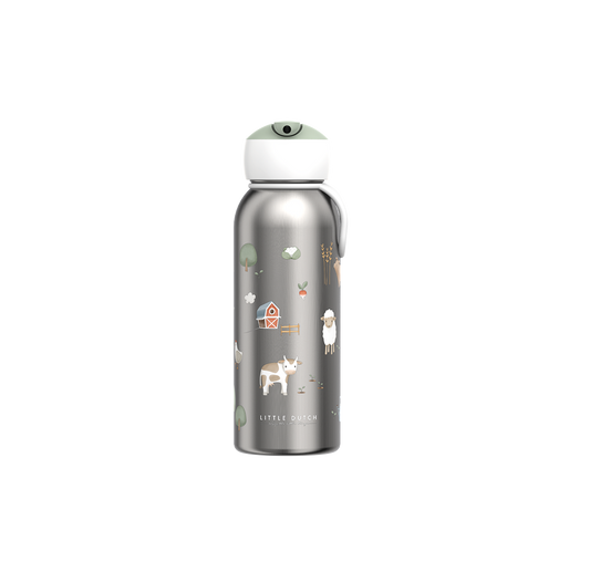 Thermoflasche Flip-Up - Little Farm - von MEPAL