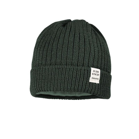 Baby Winterbeanie dark forest - maximo