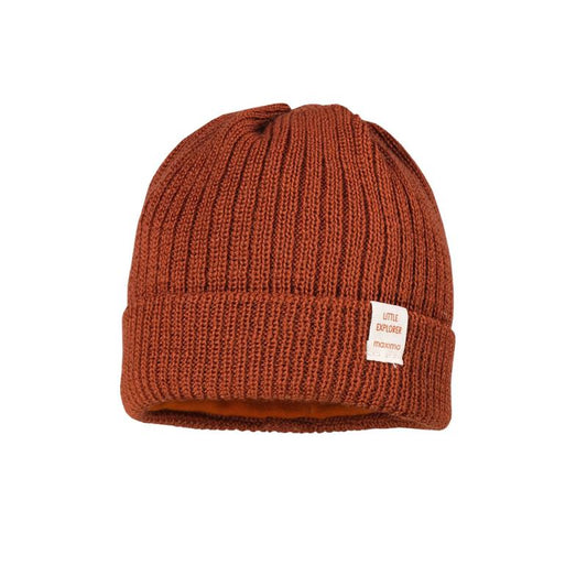 Baby Winterbeanie rooibostea - maximo