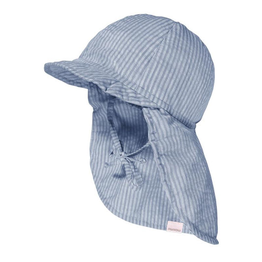 Mini Schildmütze denim Ringel - von maximo