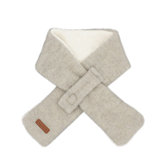 Wollfleece Steckschal beige - von maximo