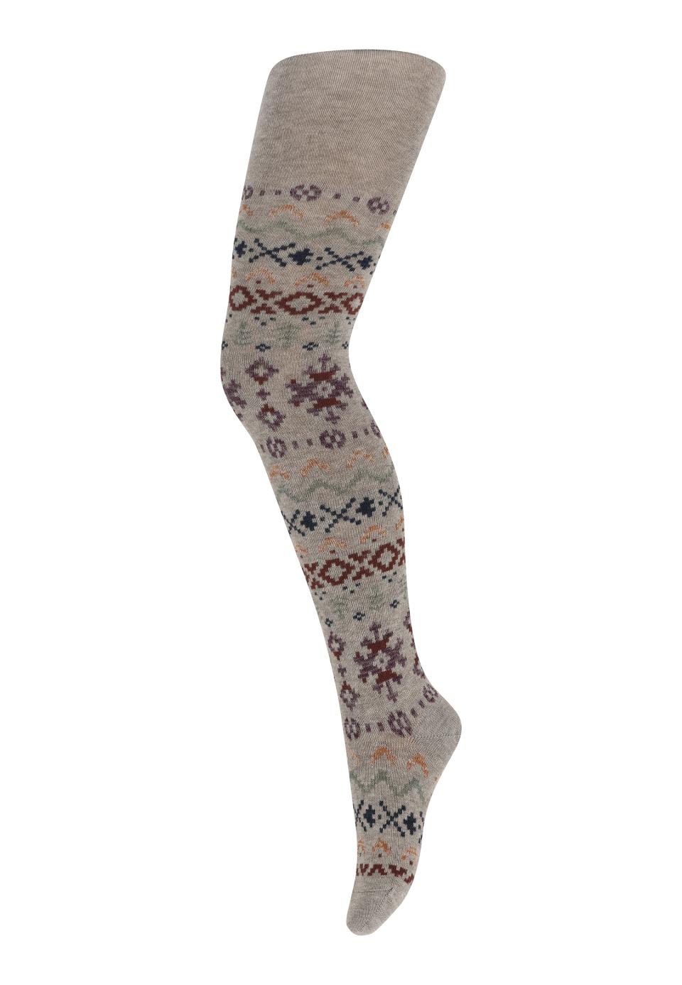 Woll Strumpfhose Anna light brown - von MP Denmark