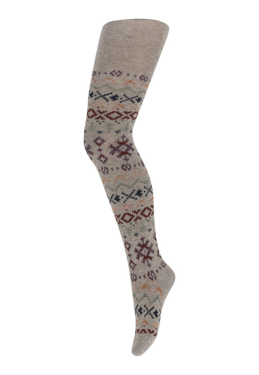 Woll Strumpfhose Anna light brown - von MP Denmark