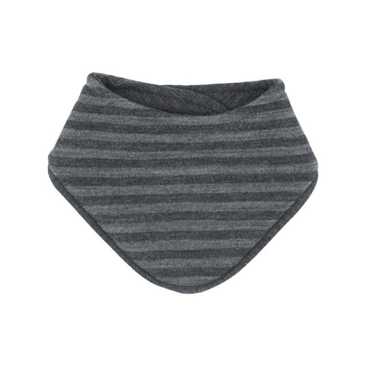 Baby Woll Dreieckstuch mittelgrau/anthra - von maximo