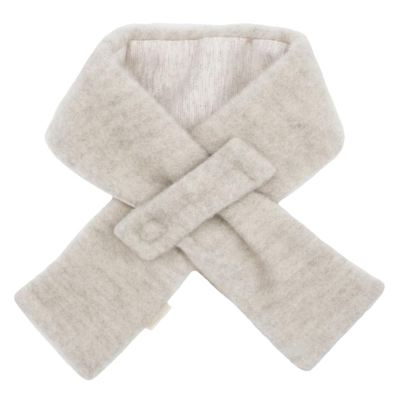 Steckschal Wollfleece düne