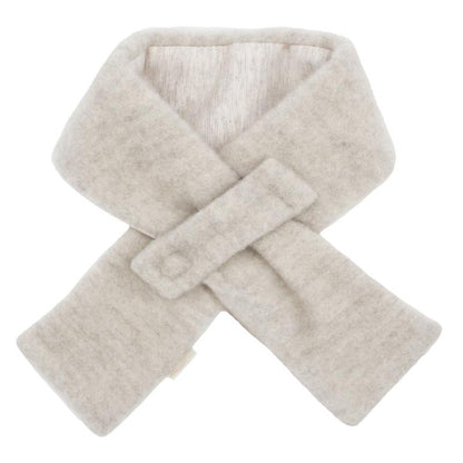 Steckschal Wollfleece düne