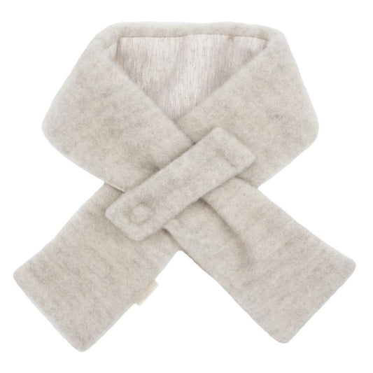 Steckschal Wollfleece düne