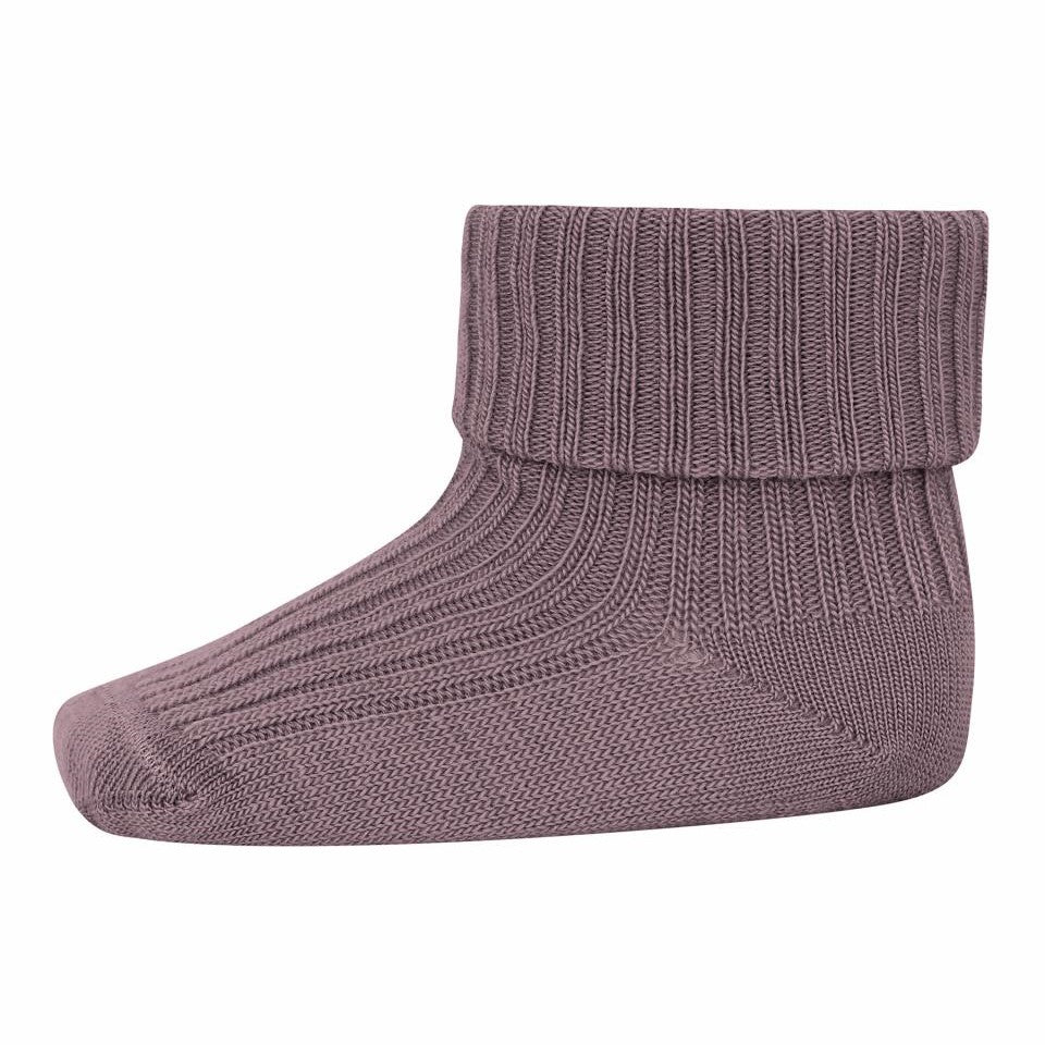 Baby Woll-Socken dark purple dove 33 - von MP Denmark