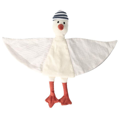 Kuscheltuch Möwe