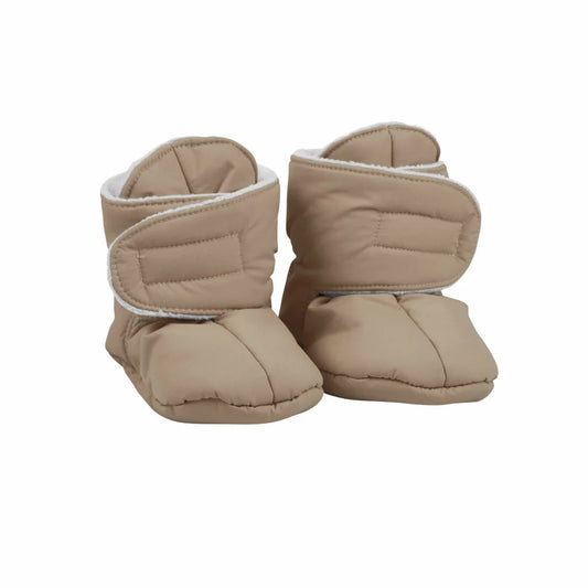 VOKSI  Baby Booties dark sand
