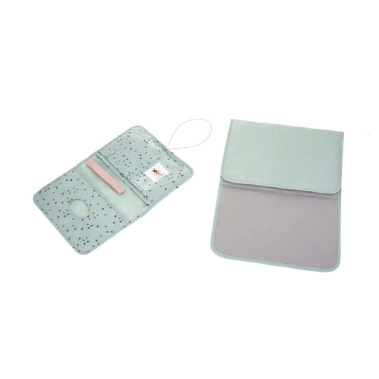 Windeltasche floral mint - von Lässig