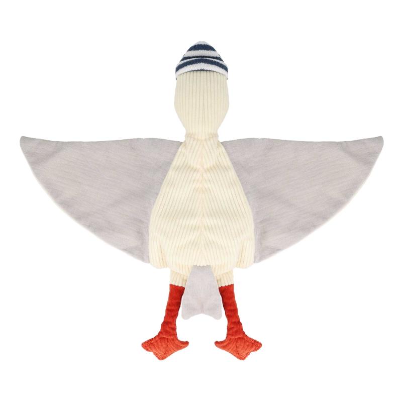 Kuscheltuch Möwe