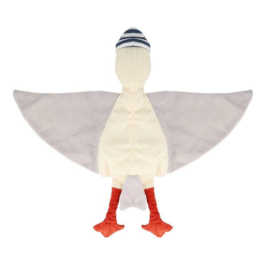 Kuscheltuch Möwe