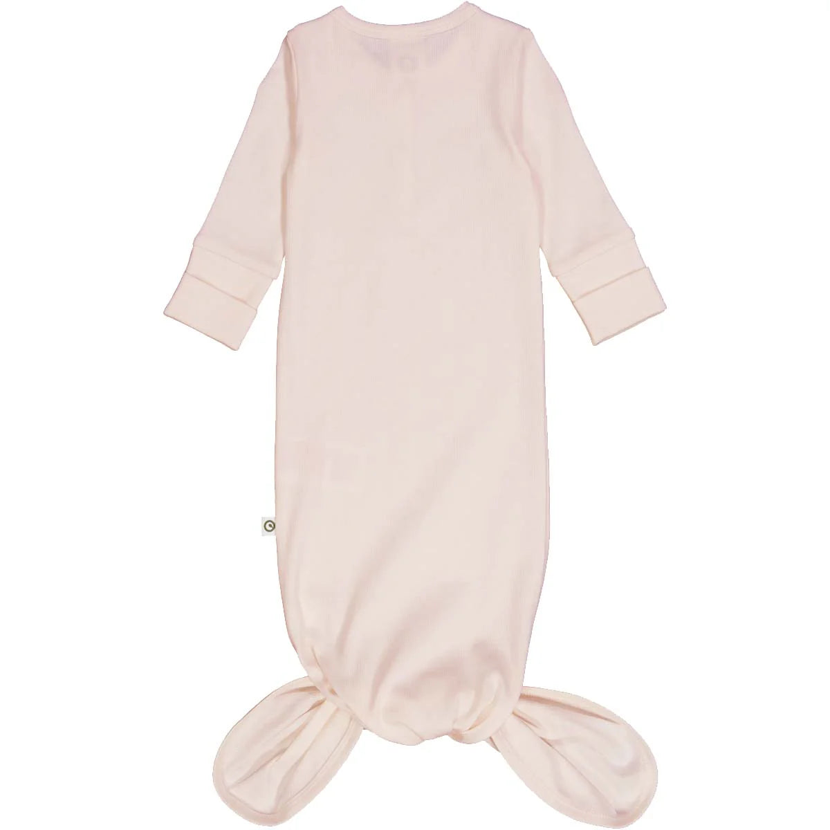 Cozy Me Rib Knot Gown light rose - von müsli