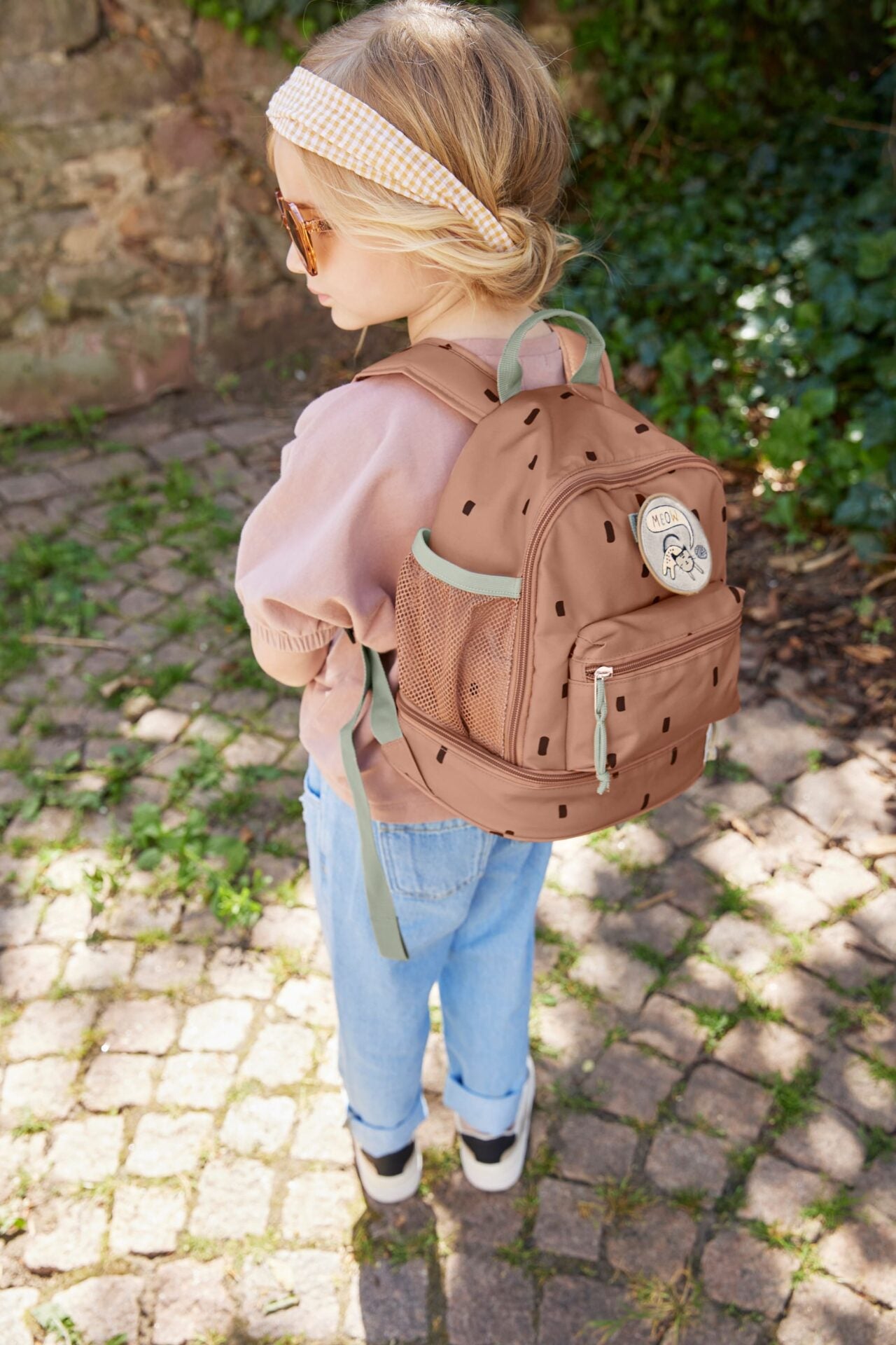 Kindergartenrucksack Happy Prints caramel - von lässig